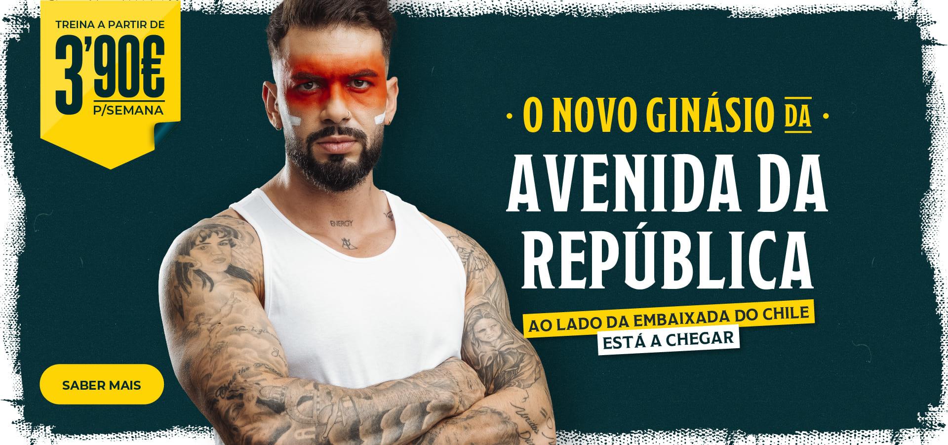 [O NOVO GINÁSIO DA AVENIDA DA REPÚBLICA ESTÁ A CHEGAR]