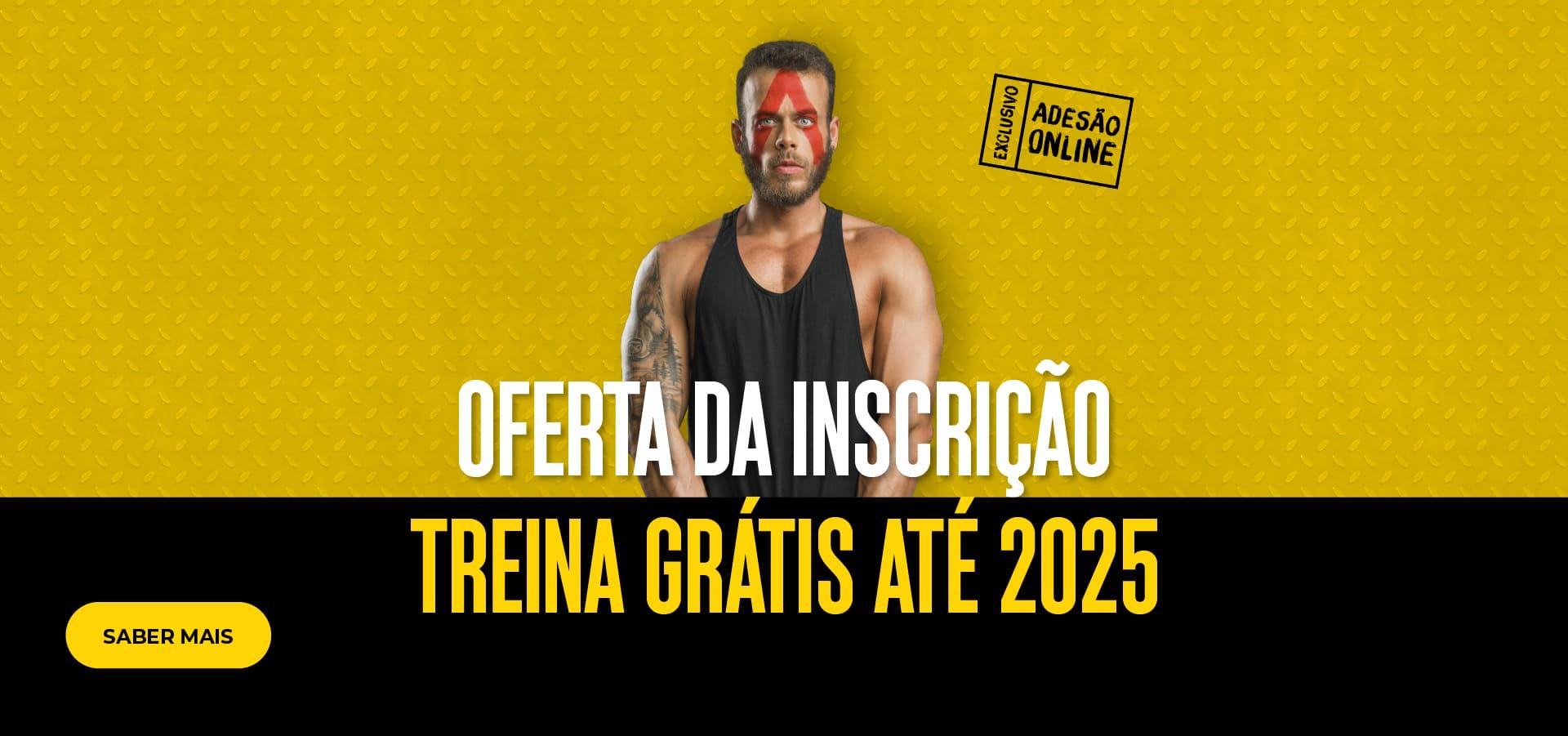 [OFERTA DA INSCRIÇÃO - TREINA GRÁTIS ATÉ 2025]