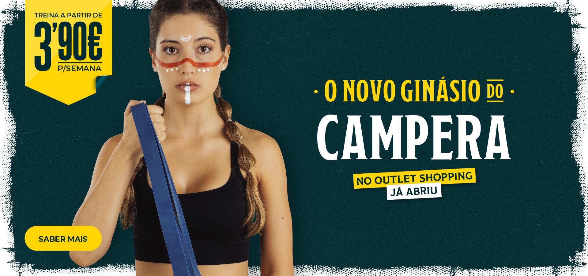 [O NOVO GINÁSIO DO CAMPERA JÁ ABRIU]