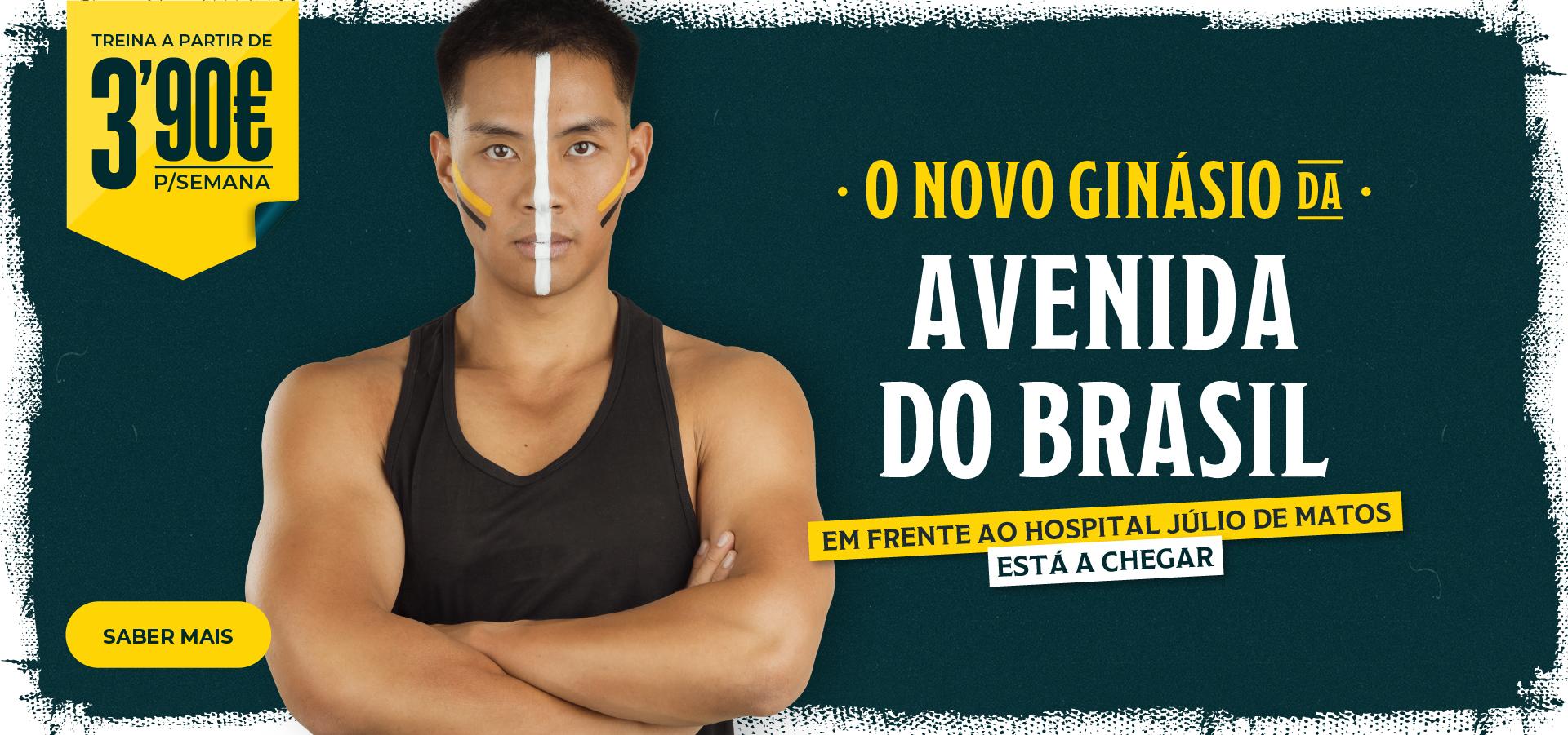 [O NOVO GINÁSIO DA AVENIDA DO BRASIL]