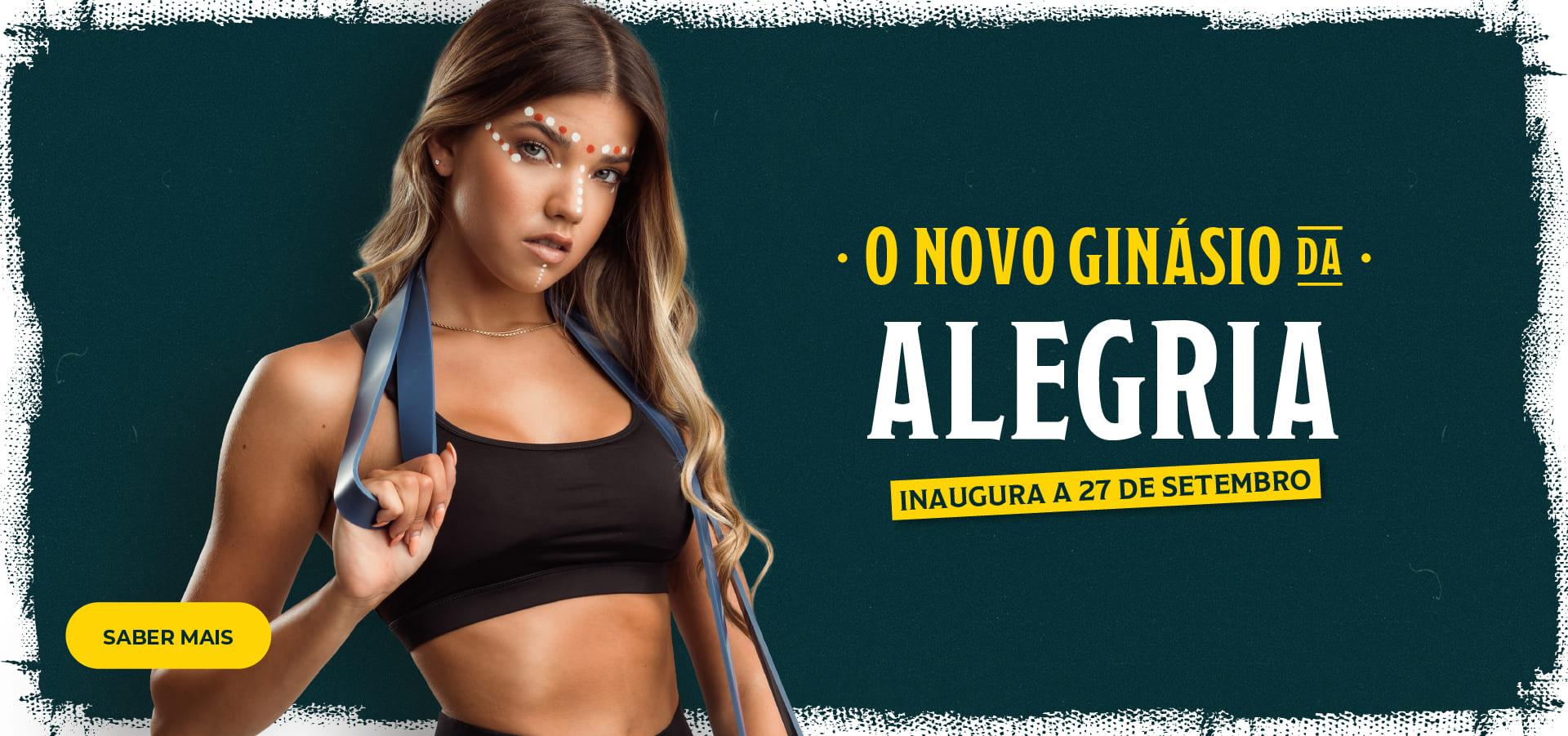 [O NOVO GINÁSIO DA ALEGRIA INAUGURA A 27 DE SETEMBRO]