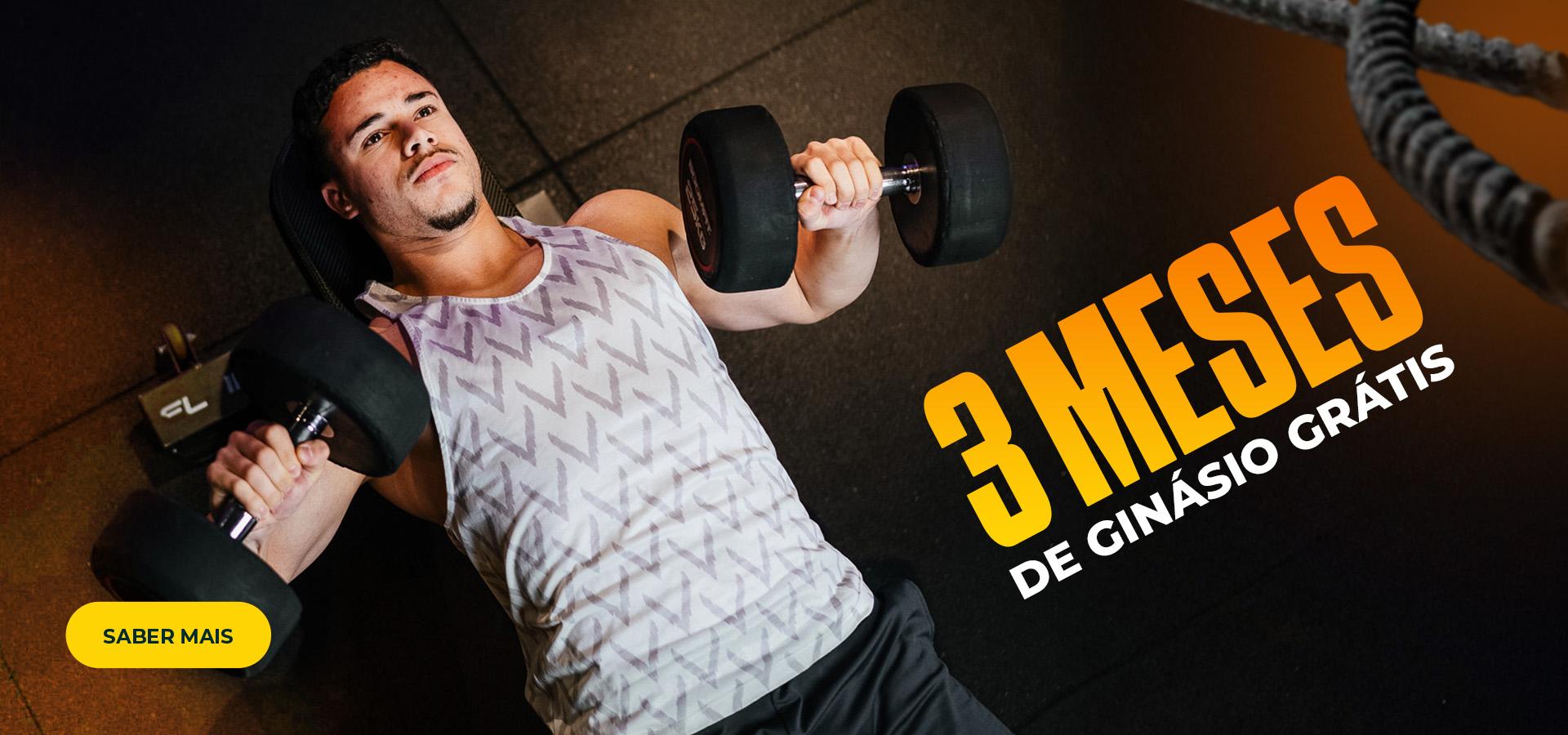 [3 Meses de Ginásio Grátis - Fitness UP]