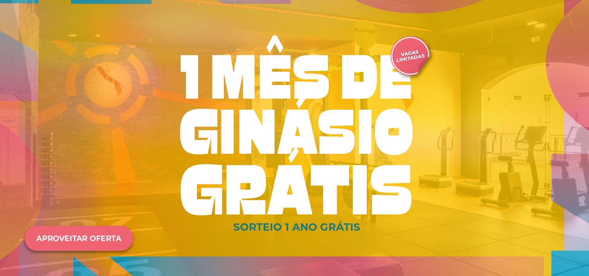 [1 MÊS GRÁTIS + SORTEIO 1 ANO]