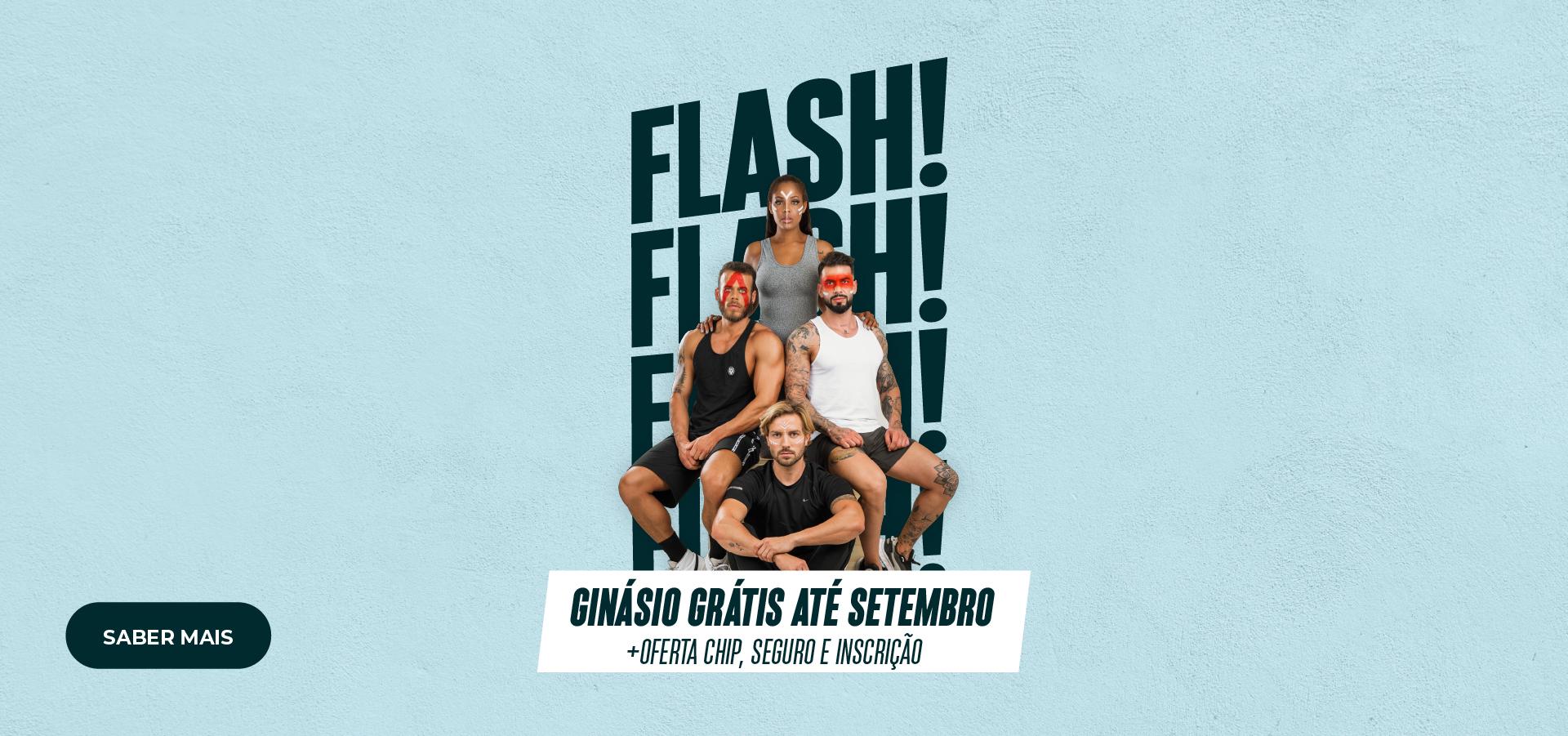 [GINÁSIO GRÁTIS ATÉ SETEMBRO]